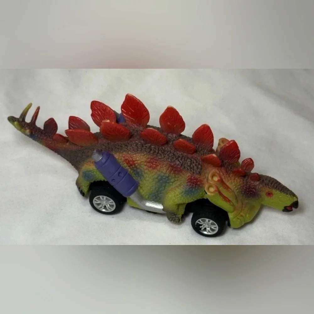 Dinosaur Toys for Kids 3-5 Pull Back Toy Cars 4 Pack Dino Toys for 3 4 5 and up